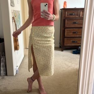 Princess Polly slit skirt